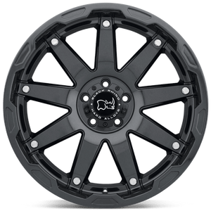 Black Rhino OCEANO Gloss Gun Black W/ Stainless Bolts 17x9.5 0 5x139.7mm 78.1mm - WheelWiz