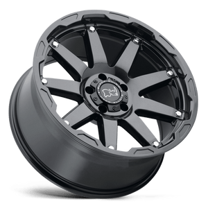 Black Rhino OCEANO Gloss Gun Black W/ Stainless Bolts 18x9.5 +12 6x139.7mm 112.1mm - WheelWiz