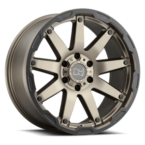 Black Rhino OCEANO Matte Bronze W/ Black Ring 20x12 -44 5x127mm 71.5mm - Wheelwiz