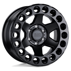 Black Rhino ODESSA Matte Black 17x9.5 -18 5x127mm 71.5mm - Wheelwiz