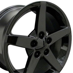 OE Wheels Replica CV06 Gloss Black 17x8.5 +56 5x120.65mm 70.3mm - Wheelwiz