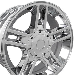 OE Wheels Replica FR81 Chrome 20x9.0 +14 5x135mm 87.1mm - Wheelwiz