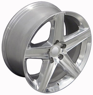 OE Wheels Replica JP06 Polished 20x9.0 +34.75 5x127mm 71.5mm