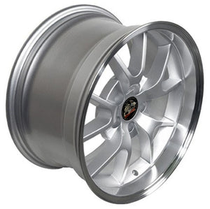 OE Wheels Replica FR05 Silver with Machined Lip 18x10.0 +22 5x114.3mm 70.6mm - Wheelwiz