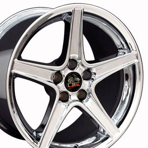 OE Wheels Replica FR06B Chrome 18x9.0 +24 5x114.3mm 70.6mm - Wheelwiz