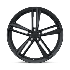 OHM LIGHTNING Gloss Black 19x8.5 +30 5x114.3mm 64.2mm - Wheelwiz