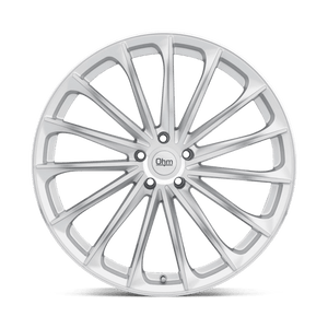 OHM PROTON Silver W/ Mirror Face 19x8.5 +30 5x114.3mm 64.2mm - Wheelwiz