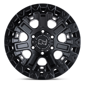 Black Rhino OZARK Matte Black 17x9.5 +12 6x114.3mm 76.1mm - Wheelwiz