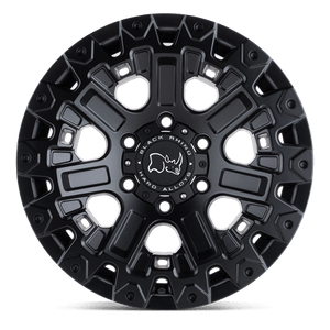 Black Rhino OZARK Matte Black 17x9.5 -18 5x127mm 71.5mm - Wheelwiz