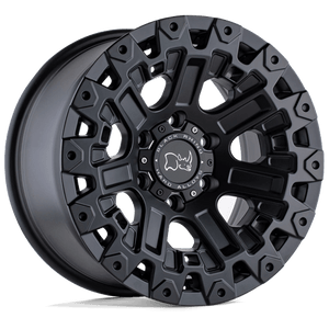 Black Rhino OZARK Matte Black 17x9.5 +12 6x114.3mm 76.1mm - Wheelwiz