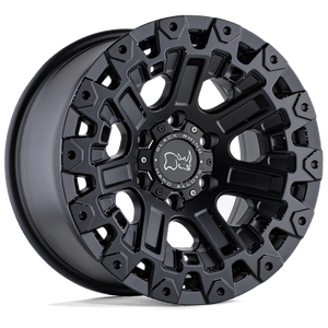Black Rhino OZARK Matte Black 17x9.5 -18 6x139.7mm 112.1mm - Wheelwiz