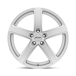 Petrol P2A Silver W/ Machined Cut Face 18x8 +35 5x100mm 72.1mm - Wheelwiz