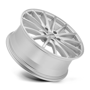 Petrol P3A Silver W/ Machined Cut Face 19x8 +40 5x108mm 72.1mm - Wheelwiz