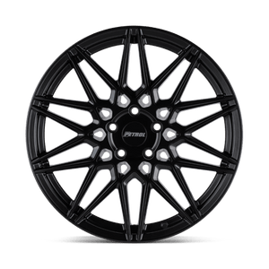 Petrol P3C Semi Gloss Black 17x8 +35 5x120mm 76.1mm