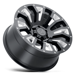 Black Rhino PINATUBO Gloss Black Milled 18x9.5 -18 8x170mm 125.1mm - Wheelwiz