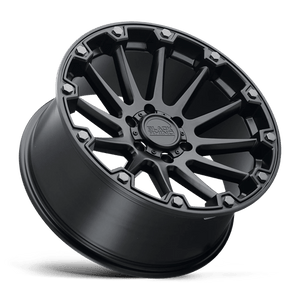 Black Rhino PINNACLE Semi Gloss Black W/ Gunmetal Bolts 18x9 +12 6x139.7mm 112.1mm - WheelWiz