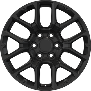 YKW Replica GR1 Gloss Black 20x9 +28 6x139.7mm 78.1mm - Wheelwiz