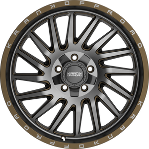 Krank Coil Bronze Dark Tint 20x9 0 5x127|5x139.7mm 77.8mm - Wheelwiz