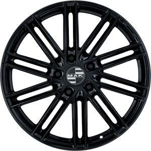MAK Leipzig-D Gloss Black 20x10.5 +55 5x130mm 71.6mm - Wheelwiz