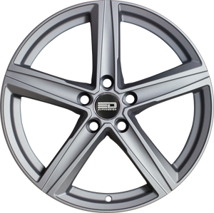 Euro Design Spa Matte Gunmetal 19x8.5 +35 5x112mm 66.5mm - Wheelwiz