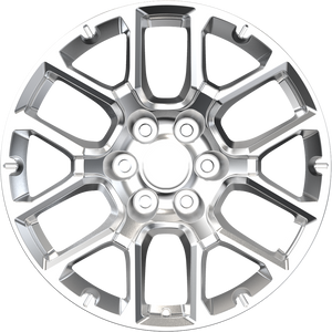 YKW Replica GR1 Chrome 20x9 +28 6x139.7mm 78.1mm - Wheelwiz