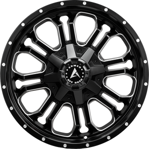 Armed Wheels Cannon Matte Black Milled 20x9 0 8x165.1mm 125.2mm - Wheelwiz