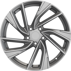YKW Replica VR1 Gloss Gunmetal 18x7.5 +42 5x112mm 57.1mm - Wheelwiz