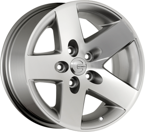 Mamba MR1X Silver 15x8 0 5x114.3mm 71.5mm - Wheelwiz