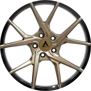 Armed Wheels Phantom Matte Bronze + Black Barrel 20x8.5 +35 5x113mm 74.1mm - Wheelwiz
