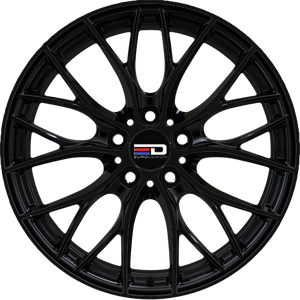 Euro Design Camillo Matte Black 19x8.5 +35 5x112mm 66.7mm - Wheelwiz