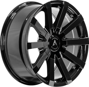 Armed Wheels Outlaw Gloss Black 17x8 +20 5x113mm 74.1mm - Wheelwiz