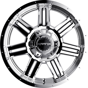 Krank Force Chrome 20x9 -12 5x127|5x139.7mm 77.8mm - Wheelwiz