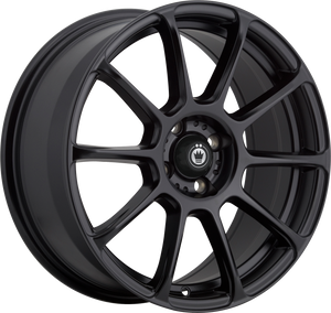Konig Runlite Matte Black 17x7.5 +45 5x114.3mm 73.1mm - Wheelwiz