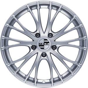MAK Rennen Silver 19x8.5 +48 5x130mm 71.6mm - Wheelwiz