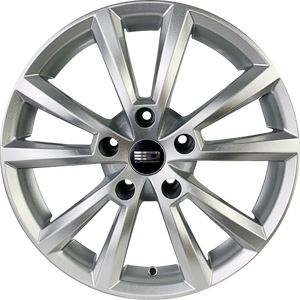 Euro Design AD-2 Silver 17x7.5 +35 5x127mm 71.56mm - WheelWiz