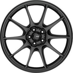 Konig Dekagram Semi Matte Black 17x8 +45 4x100mm 73.1mm - Wheelwiz