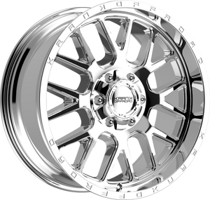 Krank Fuse Chrome 20x9 +10 6x135|6x139.7mm 108mm - Wheelwiz