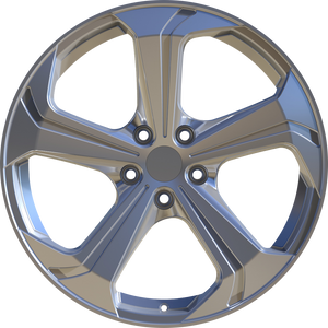 YKW Replica MF8 Silver 18x8 +40 5x114.3mm 64.1mm - Wheelwiz