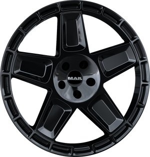 MAK TREK Gloss Black 20x9 +25 5x130mm 84.1mm - Wheelwiz