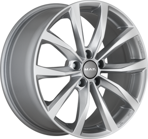 MAK Wolf Silver 19x7.5 +50 5x112mm 57.1mm - Wheelwiz