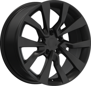 YKW Replica JA5 Gloss Black 18x8 +35 5x114.3mm 67.1mm - Wheelwiz