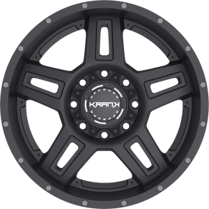 Krank Hammer Satin Black 20x9 0 5x127|5x139.7mm 77.8mm - Wheelwiz