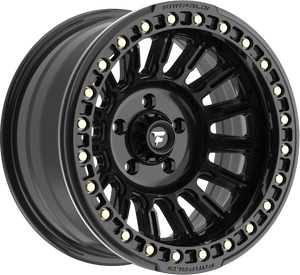 Fittipaldi FB152B Satin Black 17x9 -38 5x127mm 71.5mm - Wheelwiz