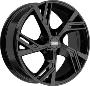 Fondmetal Atena Gloss Black 20x8.5 +45 5x108mm 63.34mm - Wheelwiz