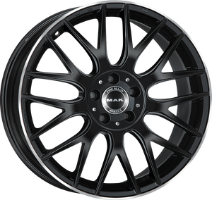 MAK ARROW-D Gloss Black 20x9.5 +50 5x112mm 66.6mm - Wheelwiz