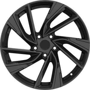 YKW Replica VR1 Gloss Black 18x7.5 +42 5x112mm 57.1mm - Wheelwiz