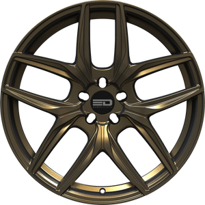 Euro Design Forza - EFS Matte Bronze 20x9 +35 5x100|5x105|5x110|5x112|5x115|5x118|5x108|5x114.3|5x98mm 72.6mm - Wheelwiz
