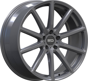 Euro Design Legend Gloss Gunmetal 17x7.5 +42 5x112mm 57.1mm - Wheelwiz