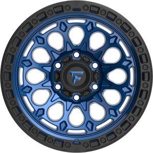 Fittipaldi FT101BLB Blue Black 17x9 -12 6x139.7mm 106.2mm - Wheelwiz