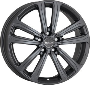 MAK Magma Matte Titanium 17x7 +35 5x108mm 72mm - Wheelwiz